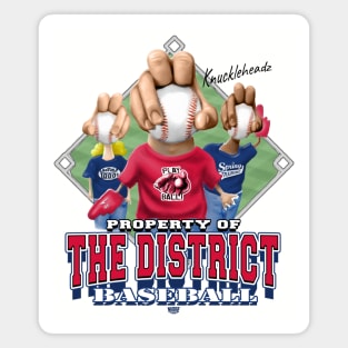 Knucklehead for The District Baseball Magnet